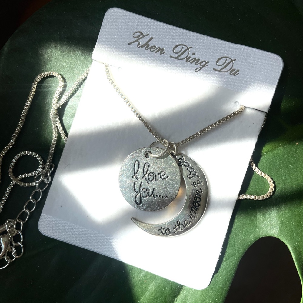 To The Moon And Back Necklace🌙